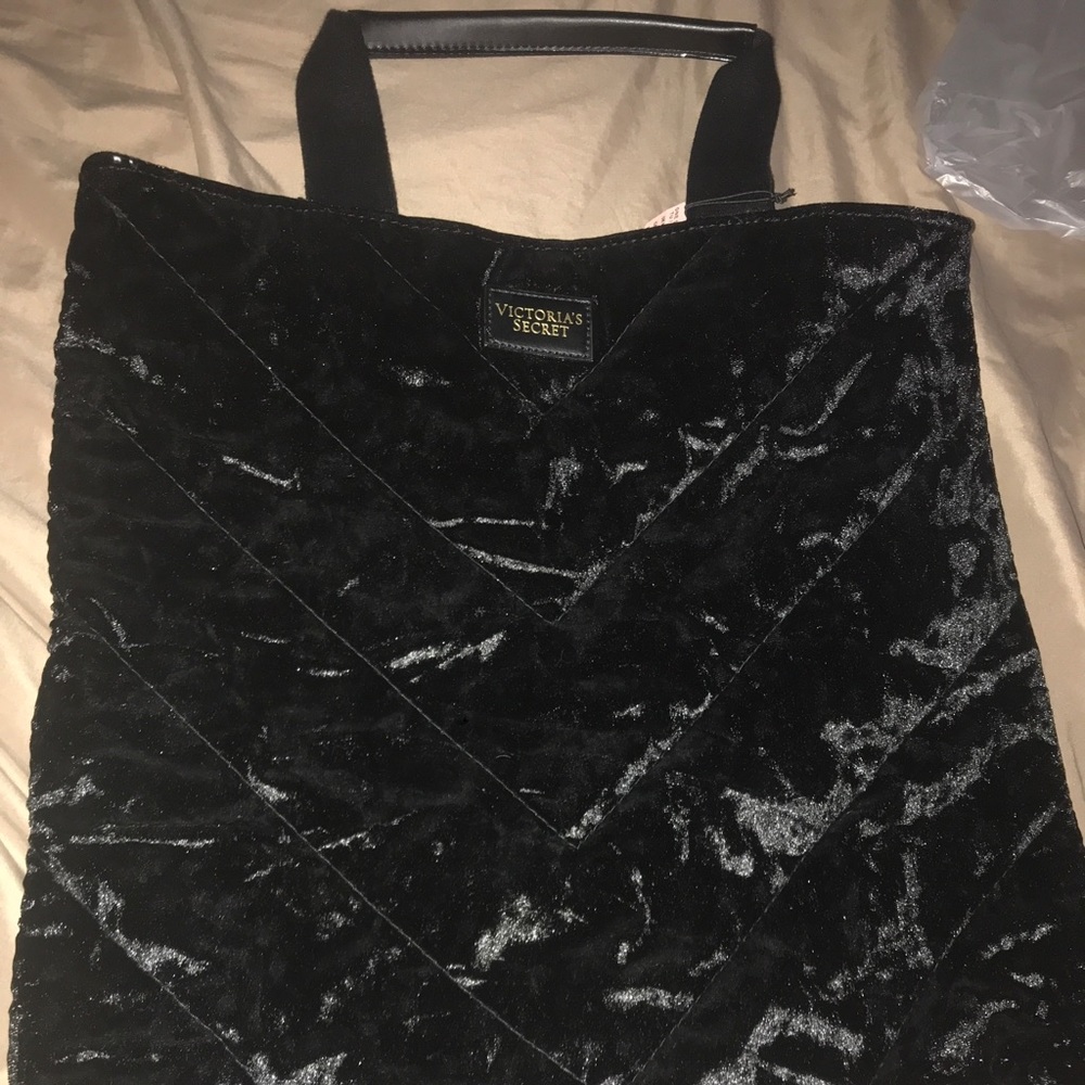 Victoria’s Secret velour tote